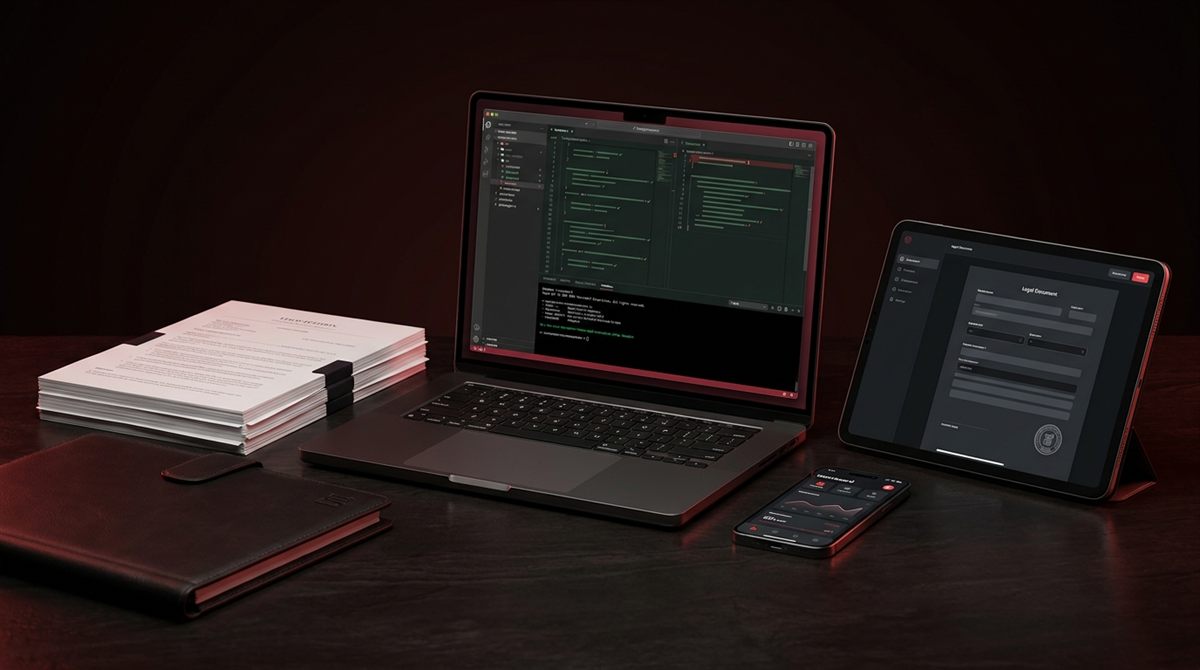 Bundle do Criminal Lab: notebook, tablet, celular e peças impressas